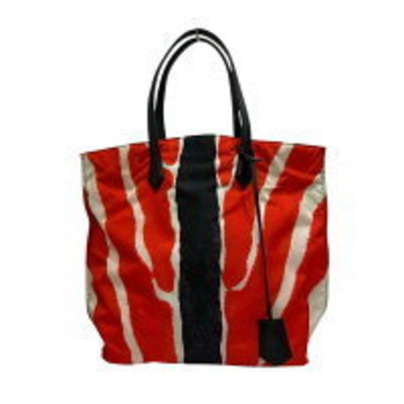 FENDI Tote Bag Red Black FENDI - Picture 1 of 9